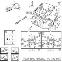 PLAYGREEN ORIGINAL GIANNI FERRARI Traktor Modelle 95006000001