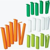 KC BLUE Clips Sacchetti di chiusura, Multicolore, 4x14,6x24 cm, 20 pz.