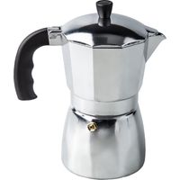 Caffettiera Supreme in alluminio grigio 9 tazze