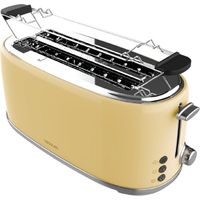 Cecotec Grille-pain vertical Toast&Taste 1600 Retro Double Beige