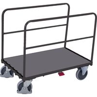 Cordes Rohrbügelwagen mit 2 Rohrbügeln RAL 7016 anthrazitgrau