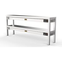Etagère chauffante céramique 2 niv. 1800 - Combisteel