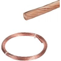 Câble de terre cuivre nu 25 mm² souple – À la coupe au mètre – Excellente flexibilité pour pose en espaces exigus – CABLETTE – Cable Courant Fort