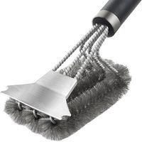 Cleaning Brush Scraper for Plancha, Plancha Scraper for Stainless Steel Plate Professional Plancha Scraper Plancha Scraper with Handle, Stainless Steel Plancha Scraper, Ikodm Barbecue Grill Scraper Cl