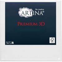 Keilrahmen Leinwand Premium 3D, 90x90cm, 380 g/m²