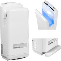 Physa Oria weißer elektrischer Wandhändetrockner 1650W