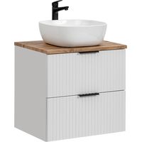 Mueble lavabo individual 60cm Adriel Blanco