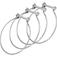 4 Colliers à fil diam. 100 mm - COF-100 S&P UNELVENT - 860101 Collier de fixation pour réseau de ventilation 100 mm