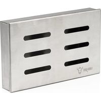BBQ-Toro Edelstahl Räucherbox "Cherry" Smokerbox für Gasgrill, Holzkohlegrill
