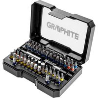 Schrauberbitsatz Graphite 56h600 60 Stück langlebig magnetisch