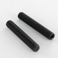 Vis métaux Sans tête six pans creux (sthc) Clé de 5 HC5 M10X90 Bout plat Acier brut-100 pièces