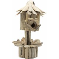 Nichoir en bois flotté - Sur pied- Vendu par 1