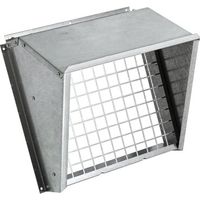 Regenschutz Außen und Fortluftanschl. CARMA 9023 von Zehnder - CZIOPT005584