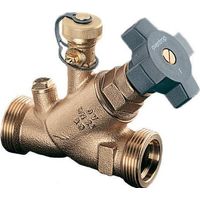 Oventrop Aquastrom F Freistromventil Außengewinde u. Entleerung flachdichtend DN15 Rotguss 4202204