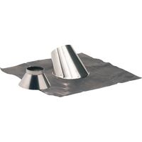 TEN – Collier pour fumisterie Ø80-130 – Pente 5° à 30° – Étanchéité toiture – Pour toits plats et en pente