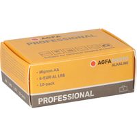 AgfaPhoto Professional Mignon (AA)-Batterie Alkali-Mangan 1.5 V 10 St.
