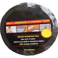 Asphalt Tape Self Adhesive Waterproof Heat Insulation Joint Repair Roll Tape for Patch 5cmx10m/2x393.7in