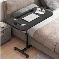 Table de lit au-dessus du lit, bureau pour ordinateur portable, table de lit, bureau d'ordinateur portable, canapé-lit, table d'appoint, table de chevet, bureau de lecture à domicile, table de petit-d