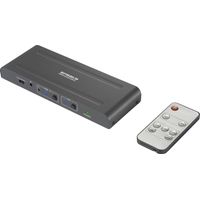 SpeaKa Professional SP-HDA-300 2+1 ports Switch HDMI UHD 4K @ 60 Hz