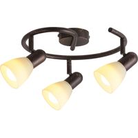 Plafoniera Rabalux Soma 3xE14 bronzo antico 27cm