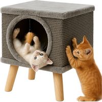 Arbre a chat avec coussin en sisal pieds stables