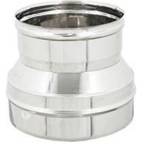 RIDUZIONE INOX PER CANNE FUMARIE Misura: Diam. M 140 -F 120