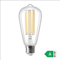 Lampadina led filamento st64 per illuminazione decorativa luce neutra 4000k 3,8w attacco e27 ip20 iolume io190612