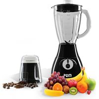 Blender (vidrio) 350W 1.7L 4 palas + Coffee Grinder - PEM BL-203