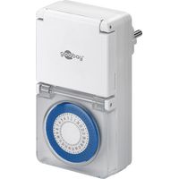 Goobay 73289 contador eléctrico Blanco Temporizador diario