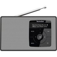 TechniSat DIGITRADIO 2 Radio da tavolo DAB+, FM DAB+, FM, Bluetooth Funzione allarme Nero/Bianco