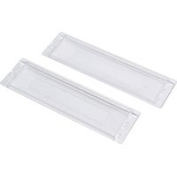 ERICAMBI®, Kit x2 Pezzi Plafoniera Illuminazione Diffusore Cappa Aspirante, Compatibile con Faber Elica Franke, Dimensioni: 178x50 (mm) Ricambio Originale 1330016910