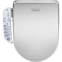 Abattant WC japonais en polypropylène antibactérien – Buse autonettoyante – Lavage à double jet avant/arrière – Fonction chauffage et séchage – Toptoilet