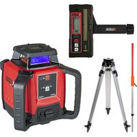 Set Laser rotatif horizontal Levelfix 550Hb + Trépied 1,8 m + Mire de mesure - NETIM - 554513