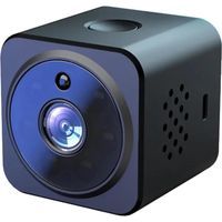 Mini caméra WiFi HD, interphone Double Voix, Vision Nocturne à Distance, caméras de sécurité DV, enregistreur Audio, caméra d'attraction magnétique