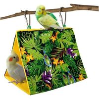 Hanging tent for small pets, hammock for parrots, pigeons, parakeets, perches