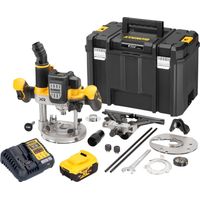 DeWalt DCW 620 P1T Sierra de calar con batería 18 V 12 mm sin escobillas + 1 batería de 5,0 Ah + cargador + TSTAK
