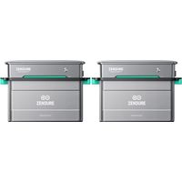 Zendure Solarflow Hyper 2000, Centrale Électrique de Balcon Entrée Solaire 1800W, Hub Intégré Micro Onduleur, Charge AC Bidirectionnelle 1200W, avec 2xAB2000L, avec 2 x Solarflow Hyper 2000