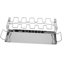 Grill vertical à cuisses de poulet avec support pour barbecue et accessoires de cuisson