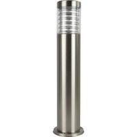 Borne jardin inox argent 75cm E27 IP44 Joy SU-MA