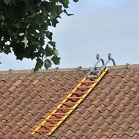 Kit scala per tetto 22 pioli con gancio - Lunghezza 8.89m - 504338-39/889/CR