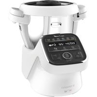 robot de cocina multifunción 3l 1550w blanco/gris - hf80cb10 - moulinex -