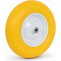 Roue Pleine PU 400 8 pour Brouette et Chariot Jardin
