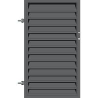 Polbram Einzeltor Ulrich 120 links 90 x 120 cm verzinkt anthrazit