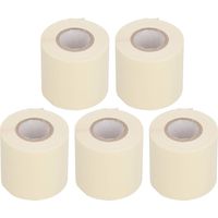 5 Pièces Ruban de Tuyau de Climatiseur, Largeur de 6 cm Beige Tube Résistant à L'huile Isolation de Tuyau de Cuivre Rubans D'emballage de Protection Pour Pièces et Fournitures Electroniques