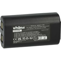 vhbw Battery Replacement for Dymo 1758458, S0895880, S0915380, W003688 for Printer Copier Scanner Label Maker (650mAh, 7.4V, Li-Ion)