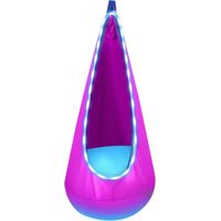Colgante Hamacas Con Led Iluminacin Q Columpios Silla Du