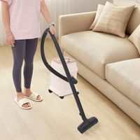 Aspirateur 1000W appareil de nettoyage de tapis avec 4 roues universelles, puissance d'aspiration 17KPa, capacité 18L, aspirateur laveur de tapis pour canapés, tapis, rideaux, lits