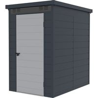 Gartenhäuschen Box aus Polypropylen 130x190x196cm für draußen Nemi