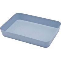 Range-couverts compact long et fin en plastique pour tiroir de cuisine – Organisateur durable pour une cuisine bien rangée–DELKEVIC