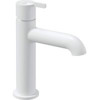 Deante Colección Silia Grifo de lavabo blanco diseño elegante